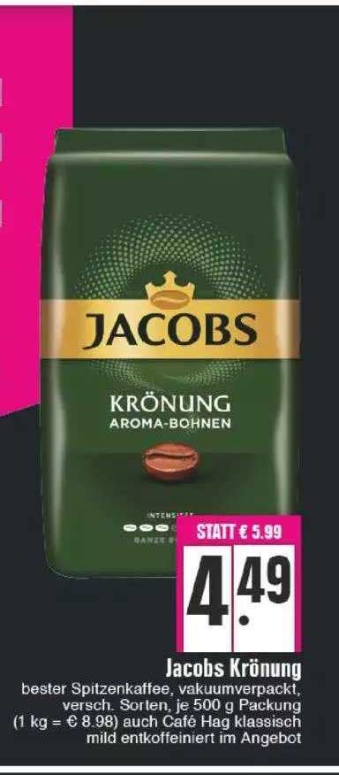 Jacobs Krönung Angebot bei EDEKA 1Prospekte de