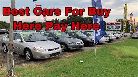 Best Cars For Buy Here Pay Here Inventory - YouTube