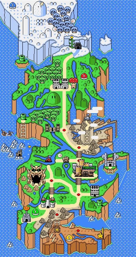 Play A Game Of Mushroom Kingdoms On This Super Mario Map Of Westeros