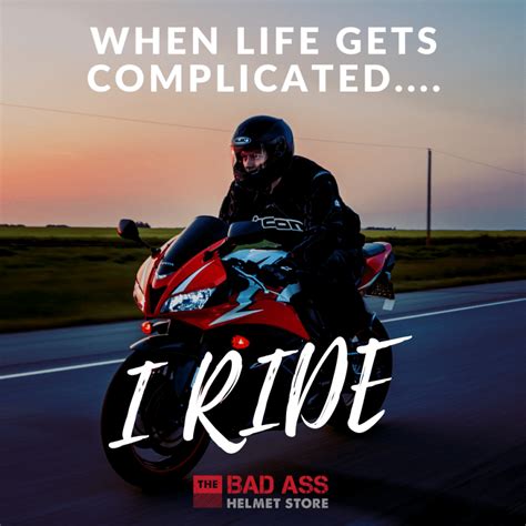 Motorcycle Riding Quotes Sayings Bahs