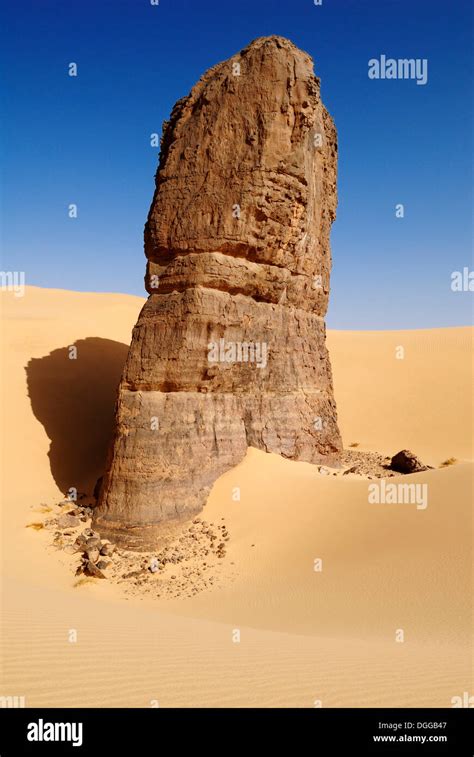 Sandstone Rock Formation At Tin Akachaker Tassili Du Hoggar Wilaya