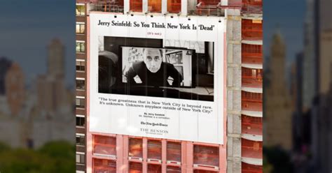 How A Jerry Seinfeld Op Ed Became A 6 Story Billboard