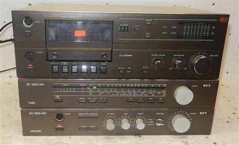 Wieża RFT SV3900 HIFI, ST3900 HIFI, SK3930 HIFI *3el* - 14926478271 ...