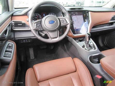 Java Brown Interior Subaru Outback Touring Xt Photo