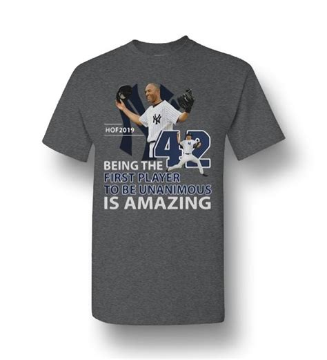 New York Yankees Mariano Rivera 42 Hof Hall Of Fame 2019 Being The