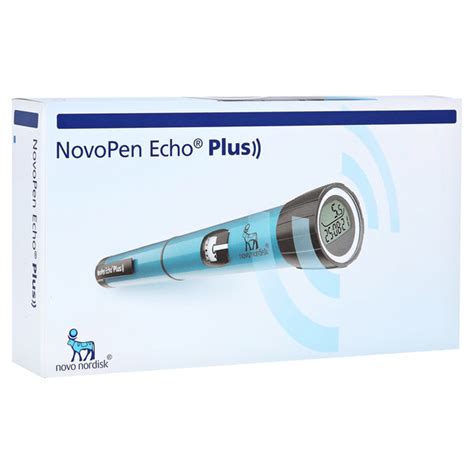 Novopen Echo Plus, reusable insulin injection pen Blue or Red