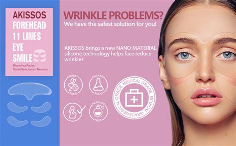 Amazon Forehead Wrinkle Patches Akissos Gen Ii Silicone Face