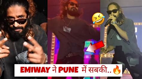 Emiway Bantai Pune Live Concert Emiway And Bantai Public Live Trolling