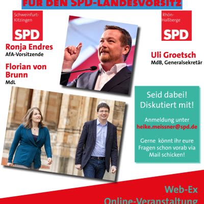 Wer soll BayernSPD führen SPD Unterbezirk Schweinfurt Kitzingen