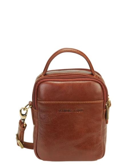 Sac Porte Travers Adam Homme Arthur Et Aston Chataigne Pallas Cuir