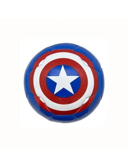 PELOTA DE FUTBOL N3 CAPITAN AMERICA MARVEL SORMA OFICIAL