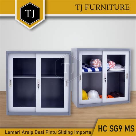 Importa Loker Besi Lemari Arsip Kabinet Kantor Besi 2 Pintu Sliding