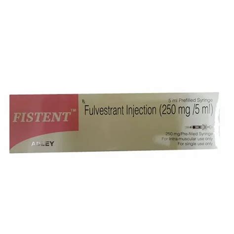 Fulvestrant Injection Mg Packaging Type Vial Mg Ml At Rs