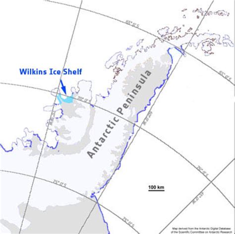 Esa Wilkins Ice Shelf