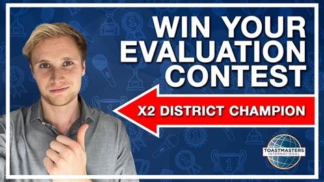 Win Your Toastmasters Speech Evaluation Contest Ultimate Guide Youtube