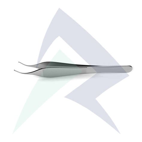 Adson Micro Thumb Forceps Angled Tips Rit Metal