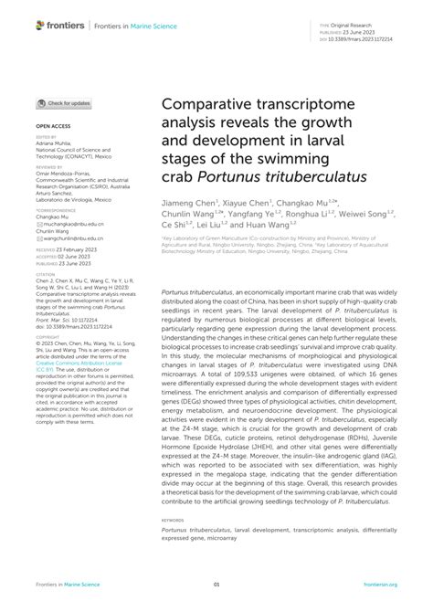 PDF Comparative Transcriptome Analysis Reveals The Growth And