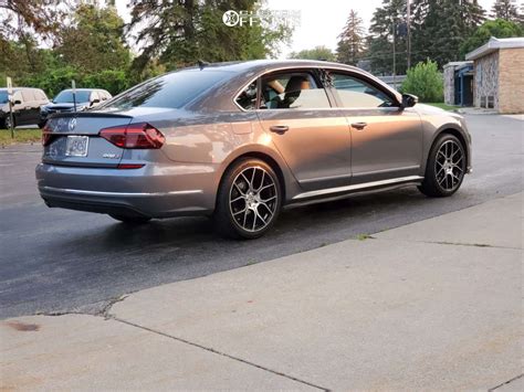 2017 Volkswagen Passat With 19x8 5 45 Asa Gt15 And 245 40r19 Goodyear Eagle Exhilarate And Stock