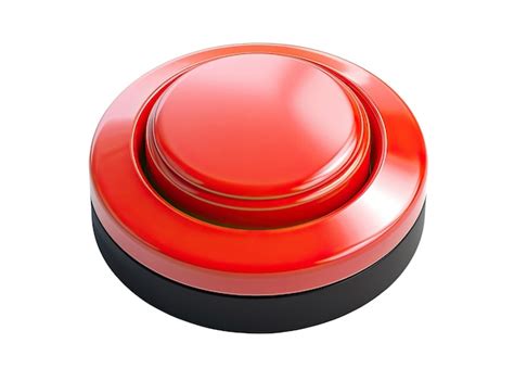 Premium Photo Red Button