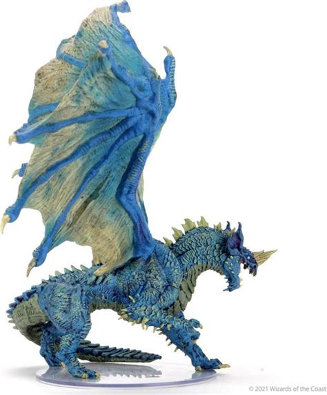 Dungeons And Dragons Icons Of The Realms Adult Blue Dragon Premium