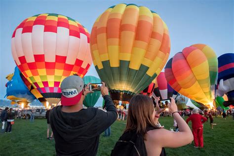 Festival Hot Air Balloon Capture Positive Emotion People