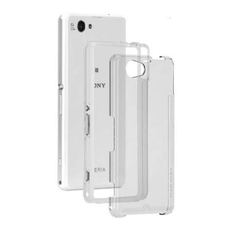 Case Mate Tough Naked Case For Sony Xperia Z Compact Crystal Clear