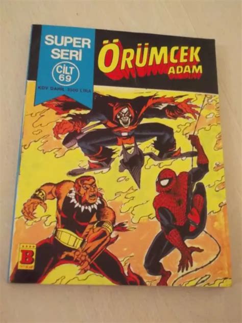 Spiderman C Turc Ann Es Rare Turquie Comique Spider Man Eur