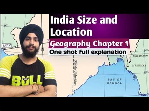 Class Geography Chapter India Size And Location Explanation In