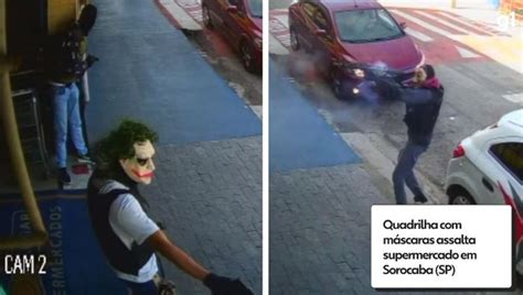 Quadrilha Fortemente Armada E Mascarada Assalta Supermercado Na Zona