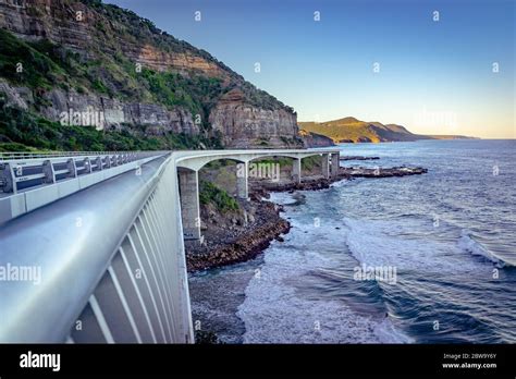 Sea Cliff Bridge Stock Photo - Alamy