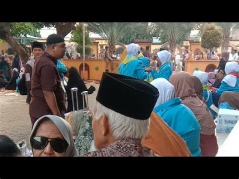 Alhamdulillah Jamaah Haji Sudah Banyak Yang Berkumpul Di Masjid Ponpes