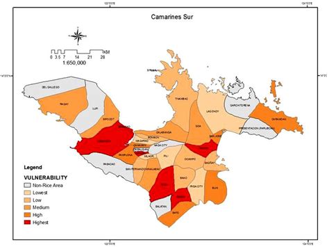 Mapping of vulnerability of municipalities to rainfall variability and ...