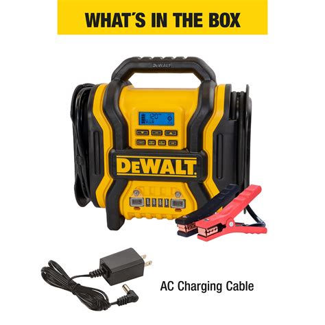 Dewalt Dxaeps Peak Battery V Automotive Jump Starter Power