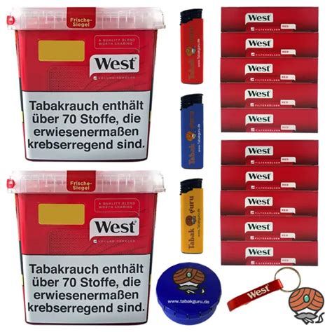 West Red Tabak Volumentabak Giga Box X G West H Lsen West