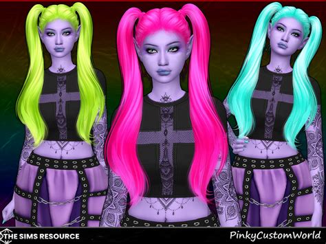 The Sims Resource Retexture Of Kiki Hair By S Club