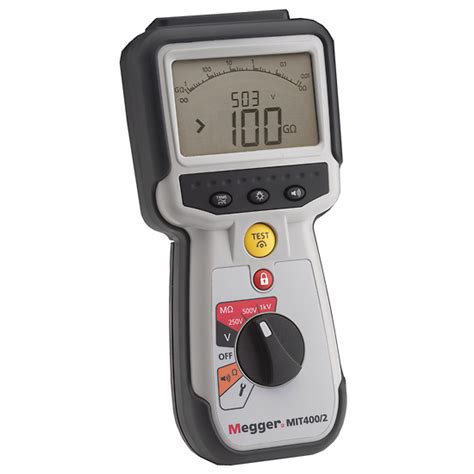 Megger Mit Insulation Tester Cat Iv From Davis Instruments