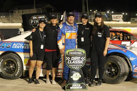 Ken Schrader Takes First Nascar Pintys Series Victory In Freshstone