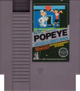 Popeye NES Nintendo Game