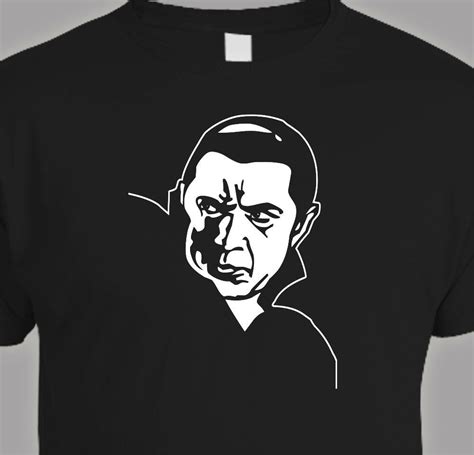 DRACULA Bela Lugosi Screen Printed T-shirt BLACK Sizes Small - Etsy