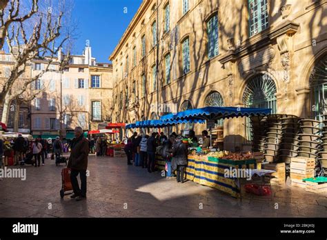 France Bouches Du Rh Ne Aix En Provence Place Richelme Fruit And