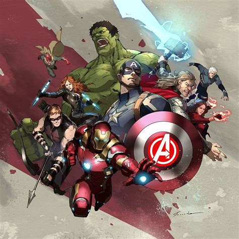 Avengers Art Wallpapers - Wallpaper Cave