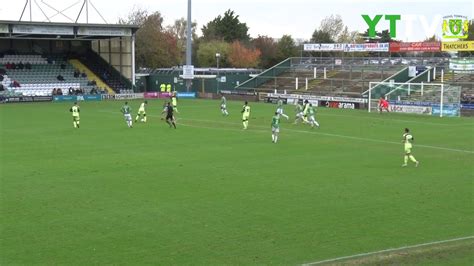 HIGHLIGHTS Yeovil Town 1 1 Boreham Wood YouTube