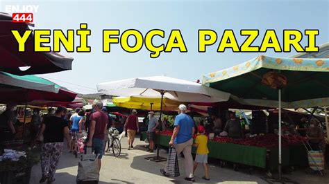 4k Uhd İzmir Yeni Foça Bazaar Turkey İzmir Yeni Foça Walking Tour