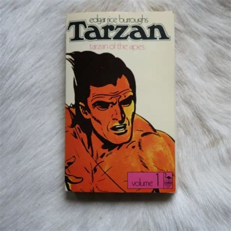 VINTAGE EDGAR RICE BURROUGHS Tarzan Of The Apes 1972 Vintage Pulp