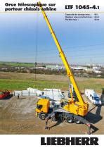 Grue Mont E Sur Camion Ltf Liebherr Cranes T Lescopique