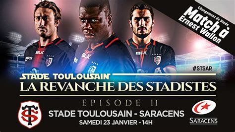 Jeu Des Places Gagner Pour Le Match Stade Toulousain Saracens