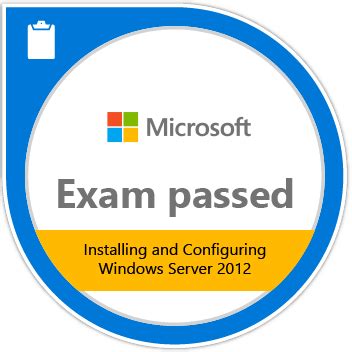 Exam Installing And Configuring Windows Server Credly