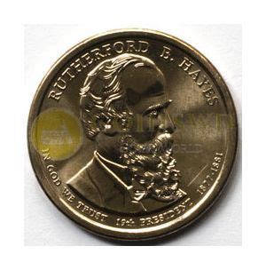 USA Presidential $1 Coin N19 Rutherford B. Hayes mint P (# 1876-1 )