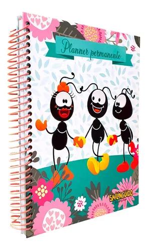 Livro Planner Permanente Grande Smilinguido Capa Espiral