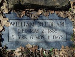 William Needham Homenaje De Find A Grave